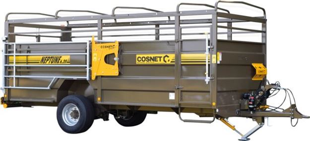 Image sur Bétaillère hydraulique Neptune 6.20 homologation hyd. 30 km/h+Fond Silice