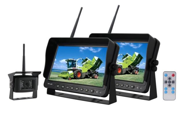 Image sur CAMERA DE RECUL  AVEC DEUX MONITEURS 9